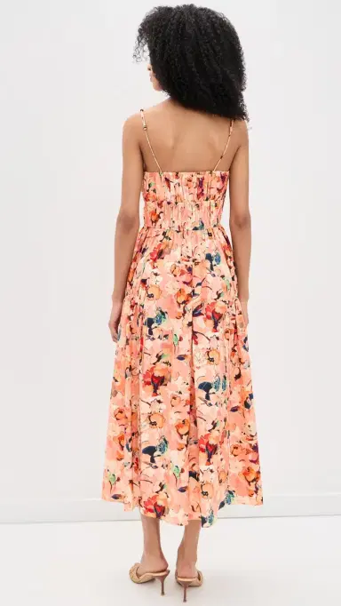 Ulla Johnson Vidri Cotton Cami Dress Camellia | Thumbnail 3