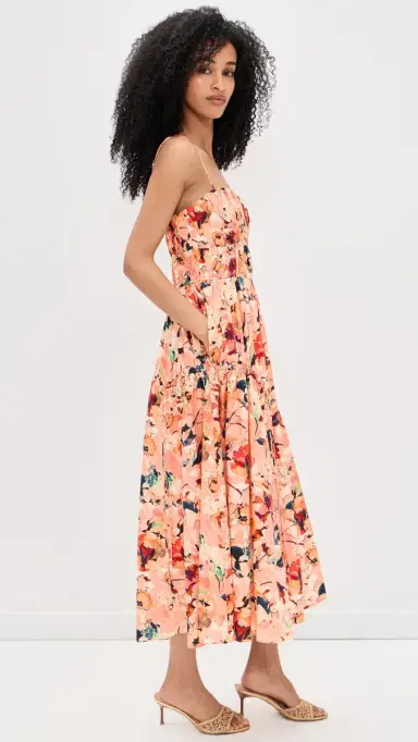 Ulla Johnson Vidri Cotton Cami Dress Camellia | Thumbnail 4