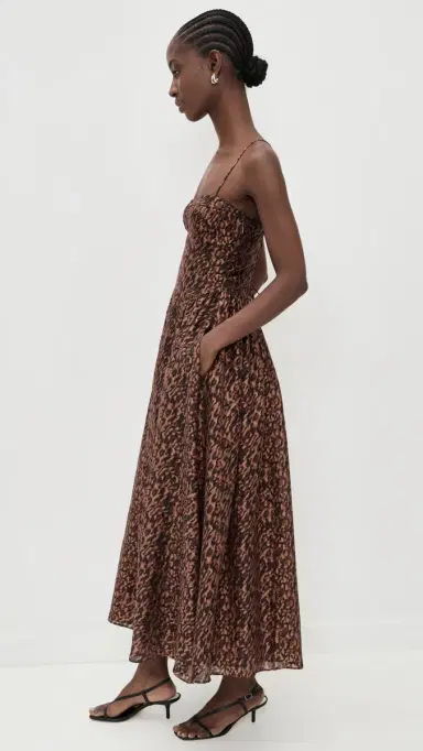 Bardot Estie Printed Maxi Dress B Leopard 4 | Thumbnail 4 Bardot Estie Printed Maxi Dress B Leopard 4 | Thumbnail 4
