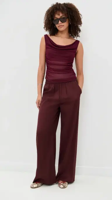 LE BOP Amalie Top Burgundy L | Thumbnail 5 LE BOP Amalie Top Burgundy L | Thumbnail 5