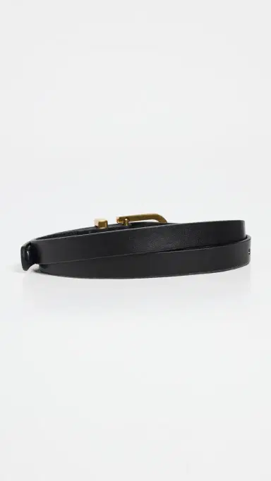 Frame Petite imple Art Deco Belt Black | Thumbnail 4