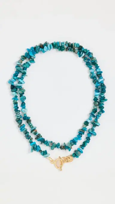 Maison Irem Tropical Necklace Turquoise One Size | Thumbnail 2
