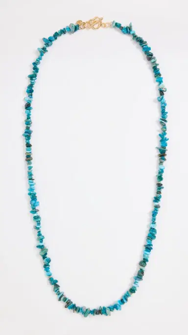 Maison Irem Tropical Necklace Turquoise One Size | Thumbnail 5