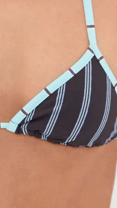 Staud Lido Halter Triangle Bikini Top Redondo Stripe | Thumbnail 6 Staud Lido Halter Triangle Bikini Top Redondo Stripe | Thumbnail 6
