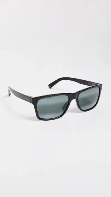 Maui Jim Kōwelo Polarized Sunglasses Black-Black-Grey One Size | Thumbnail 4