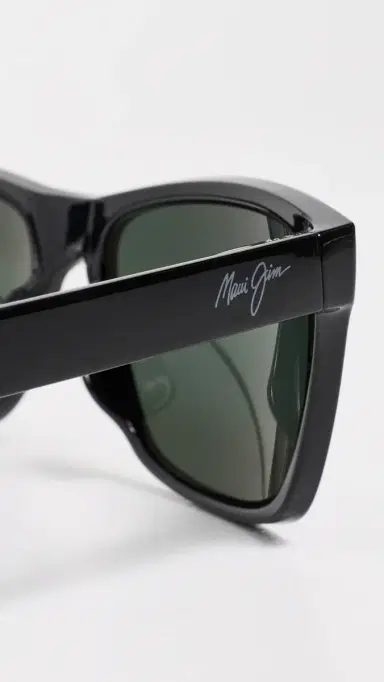 Maui Jim Kōwelo Polarized Sunglasses Black-Black-Grey One Size | Thumbnail 5