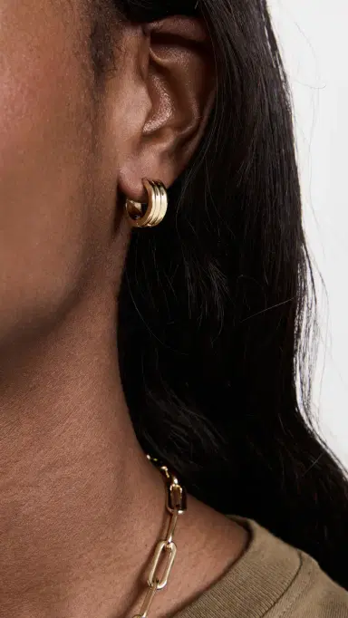 Gorjana Reed Hoops | Thumbnail 3 Gorjana Reed Hoops | Thumbnail 3