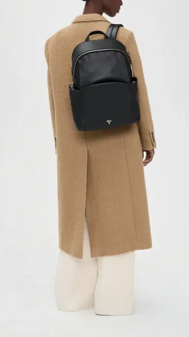 TUMI Raina Large Backpack Black/Light Gold One Size | Thumbnail 4 TUMI Raina Large Backpack Black/Light Gold One Size | Thumbnail 4