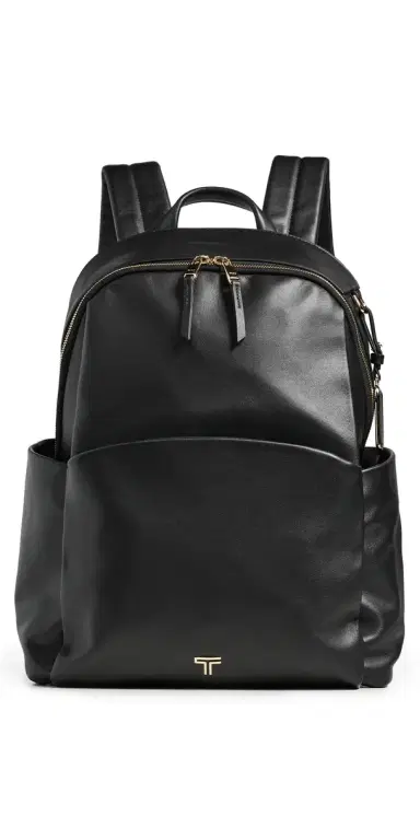 TUMI Raina Large Backpack Black/Light Gold One Size | Thumbnail 1 TUMI Raina Large Backpack Black/Light Gold One Size | Thumbnail 1
