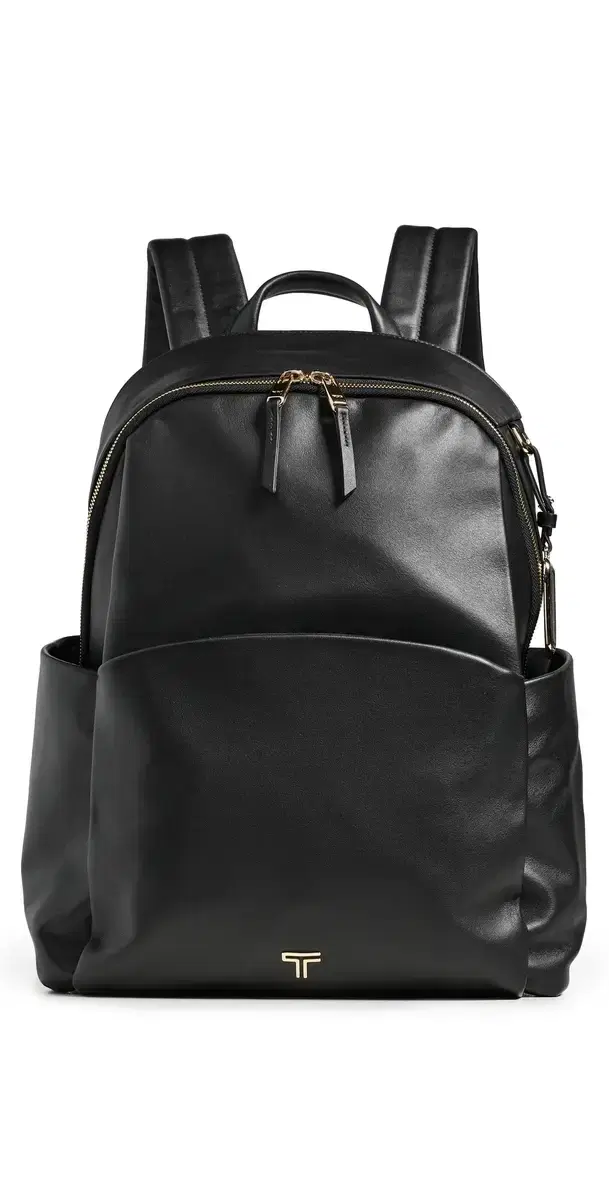 Raina Large Backpack Black/Light Gold One Size