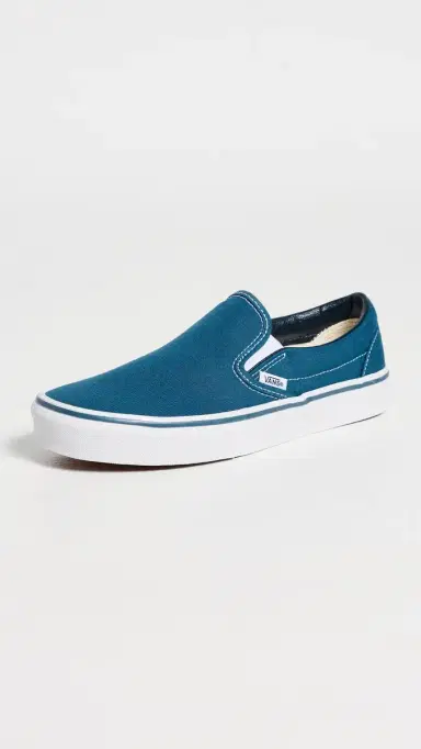 Vans U Classic Slip On Unisex Sneakers Navy M 12 | Thumbnail 2