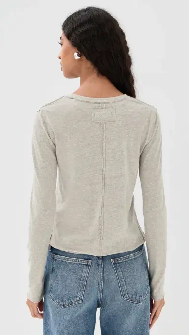 Free People Nova Tee Longsleeve Caiman | Thumbnail 3