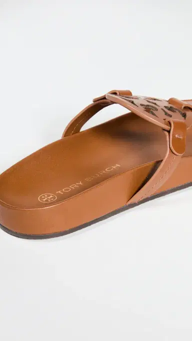 Tory Burch Miller Cloud Sandals Bourbon Miele 6 | Thumbnail 4