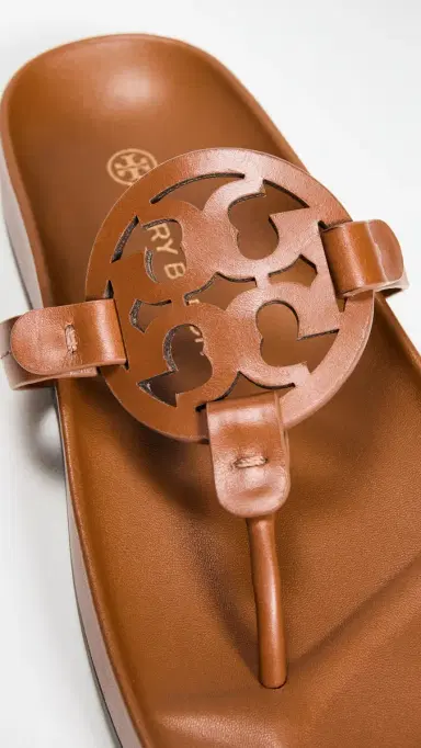 Tory Burch Miller Cloud Sandals Bourbon Miele 6 | Thumbnail 5