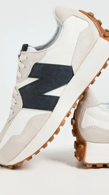 New Balance 327 Sneakers Beige/Black | Thumbnail 6