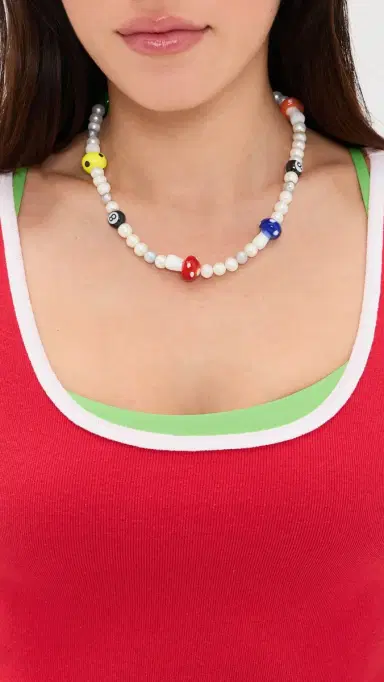 Ian Charms The Danili Necklace Multicolor One Size | Thumbnail 3