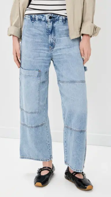 ASKK NY Cropped Carpenter Jeans Blondie | Thumbnail 2 ASKK NY Cropped Carpenter Jeans Blondie | Thumbnail 2
