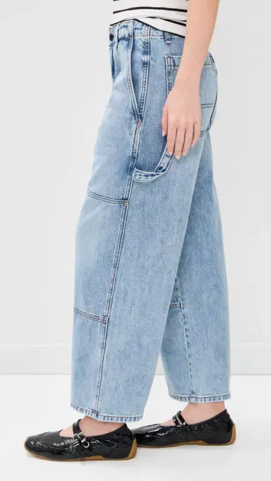 ASKK NY Cropped Carpenter Jeans Blondie | Thumbnail 4 ASKK NY Cropped Carpenter Jeans Blondie | Thumbnail 4