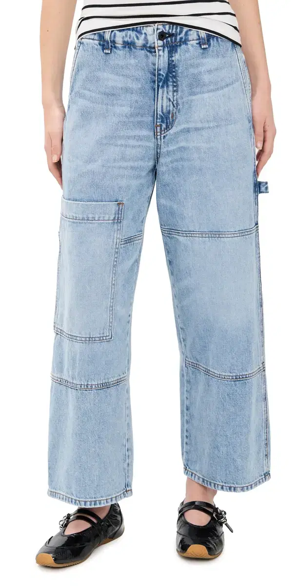 Cropped Carpenter Jeans Blondie