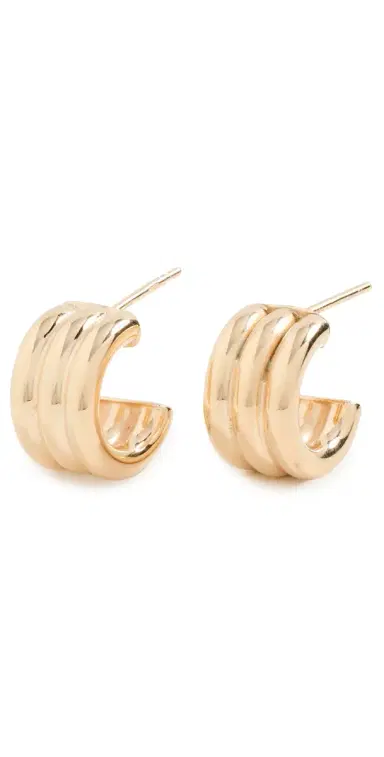 Jennifer Zeuner Jewelry Allegra 1/2 Hoop | Thumbnail 1
