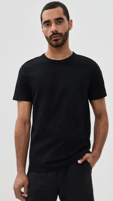 REIGNING CHAMP Lightweight Jersey T-Shirt Black | Thumbnail 2 REIGNING CHAMP Lightweight Jersey T-Shirt Black | Thumbnail 2