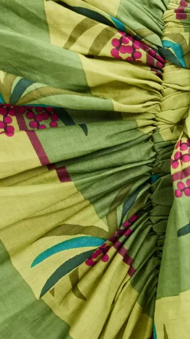 Guadalupe Design Luciana Palm Pareo Skirt | Thumbnail 6 Guadalupe Design Luciana Palm Pareo Skirt | Thumbnail 6