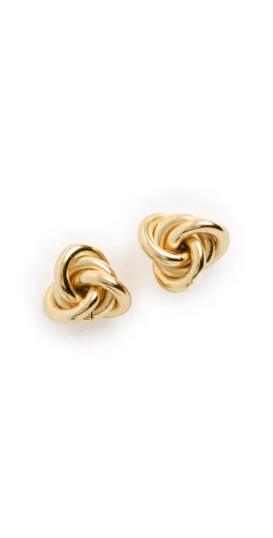 Shashi Knot Stud Earrings | Thumbnail 1 Shashi Knot Stud Earrings | Thumbnail 1