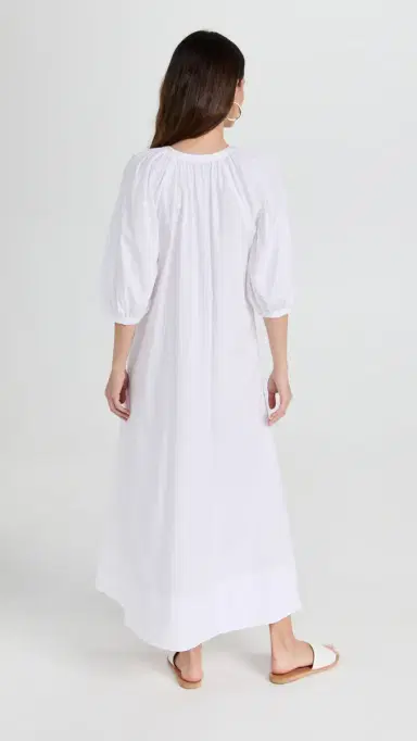 Staud Vincent Dress White XS | Thumbnail 3