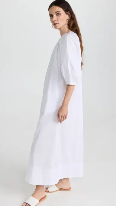 Staud Vincent Dress White XS | Thumbnail 4