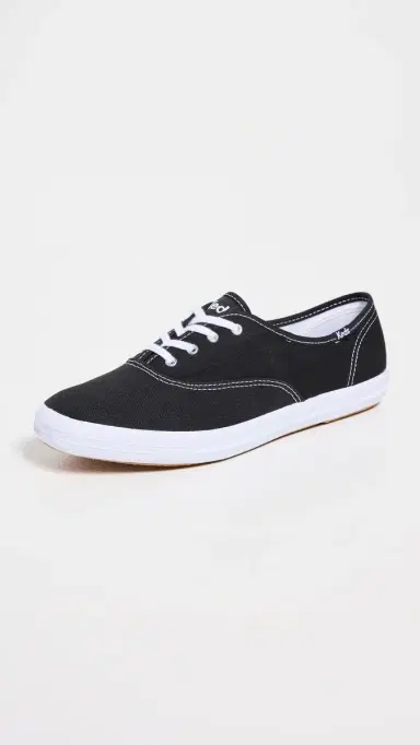 Keds Champion Canvas Sneakers Black 6 | Thumbnail 2