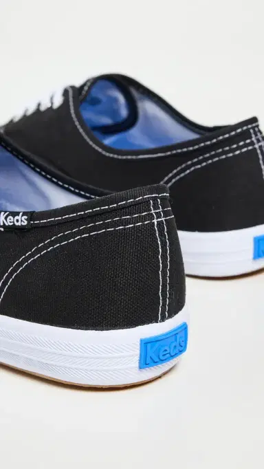 Keds Champion Canvas Sneakers Black 6 | Thumbnail 4