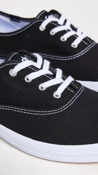 Keds Champion Canvas Sneakers Black 6 | Thumbnail 6