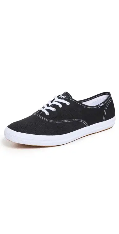 Keds Champion Canvas Sneakers Black 6 | Thumbnail 1