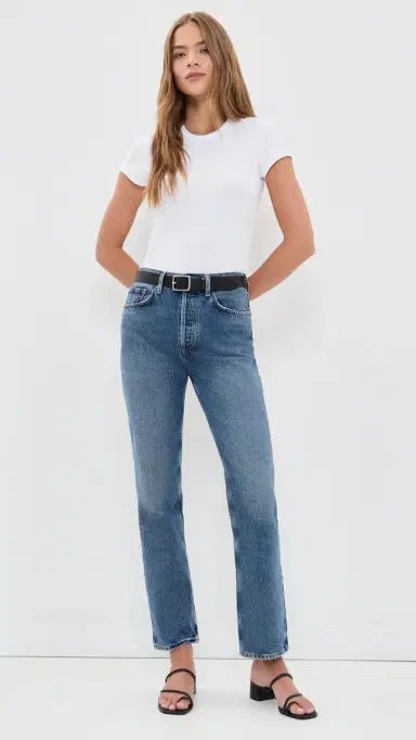 AGOLDE Lana Jeans Liberty | Thumbnail 6