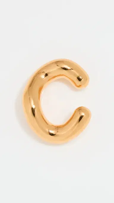 Charlotte Chesnais Wave Cuff Earring Vermeil One Size | Thumbnail 2