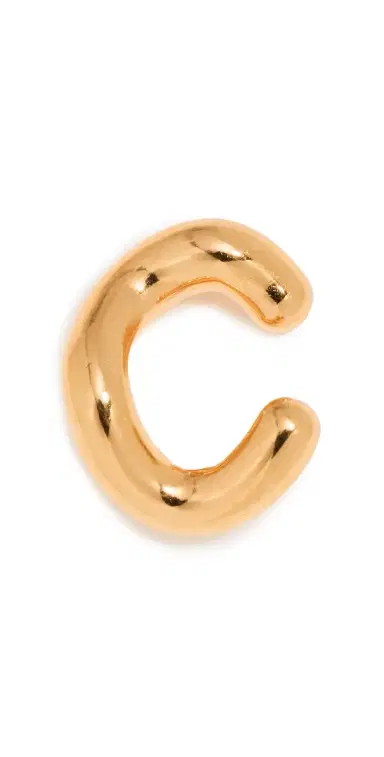 Charlotte Chesnais Wave Cuff Earring Vermeil One Size | Thumbnail 1