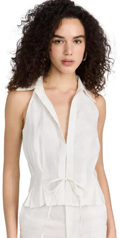 HEVRON Sloan Vest White | Thumbnail 1