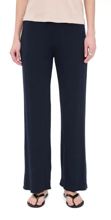 DONNI. The Baby Scallop Sweatpants Navy | Thumbnail 1 DONNI. The Baby Scallop Sweatpants Navy | Thumbnail 1