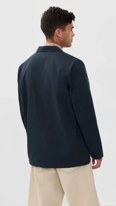 UNIVERSAL WORKS Three Button Jacket Navy M | Thumbnail 3