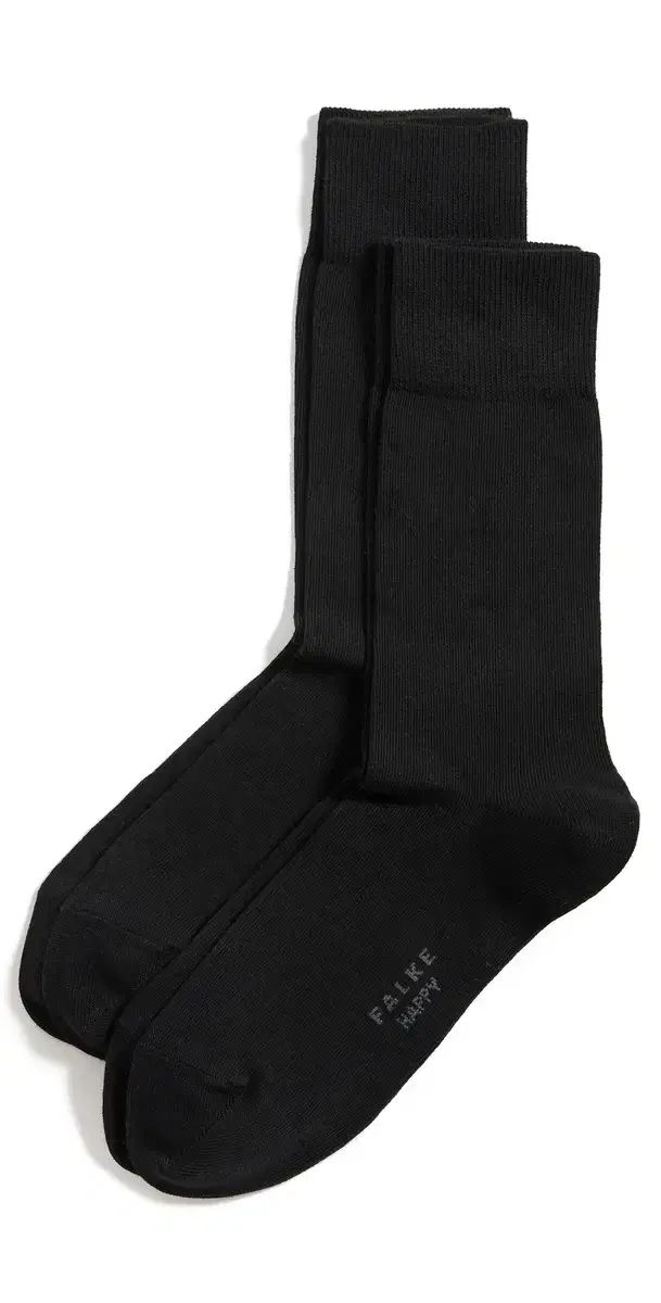 Happy 2 Pack Socks Black