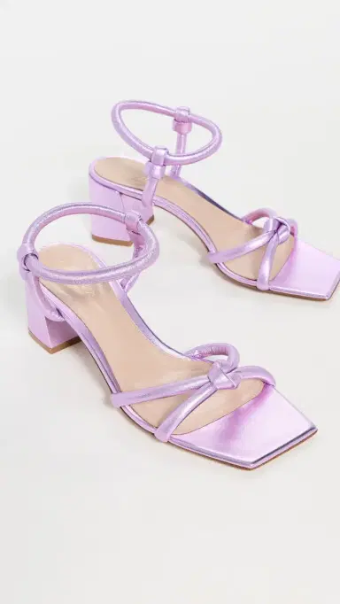 Gianvito Rossi Juno Nappa Silk Heels | Thumbnail 5 Gianvito Rossi Juno Nappa Silk Heels | Thumbnail 5