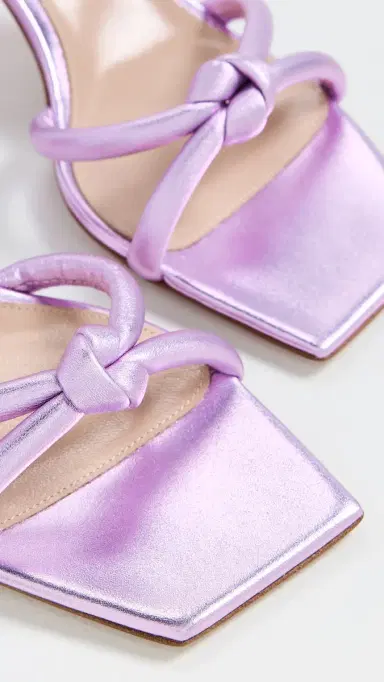 Gianvito Rossi Juno Nappa Silk Heels | Thumbnail 6 Gianvito Rossi Juno Nappa Silk Heels | Thumbnail 6
