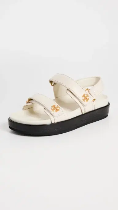 Tory Burch Kira Sport Sandals New Ivory 8 | Thumbnail 2