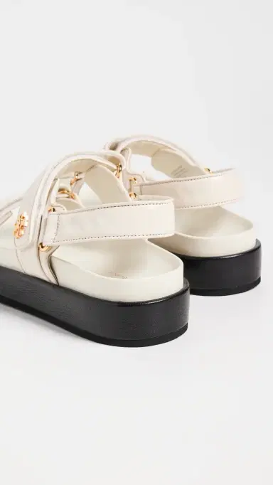 Tory Burch Kira Sport Sandals New Ivory 8 | Thumbnail 4