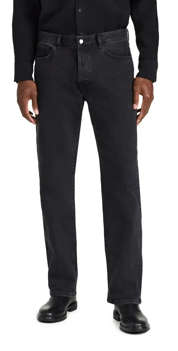 Jeanerica Casual Relaxed Straight Leg Jeans Black 2 Weeks