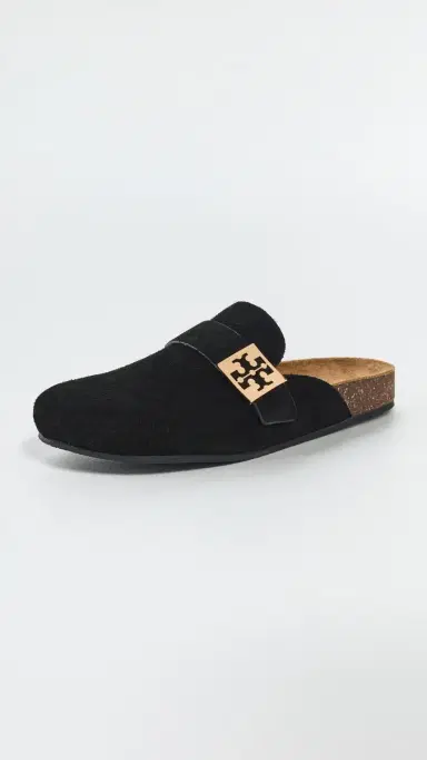 Tory Burch Mellow Mules Perfect Black/Gold 9 | Thumbnail 2 Tory Burch Mellow Mules Perfect Black/Gold 9 | Thumbnail 2