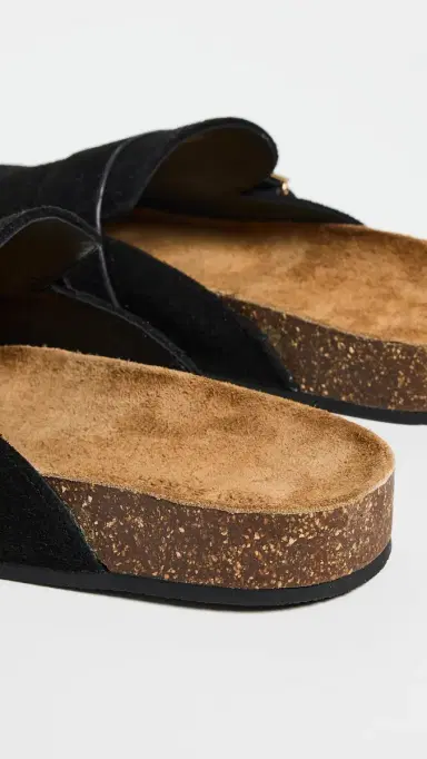 Tory Burch Mellow Mules Perfect Black/Gold 9 | Thumbnail 4 Tory Burch Mellow Mules Perfect Black/Gold 9 | Thumbnail 4