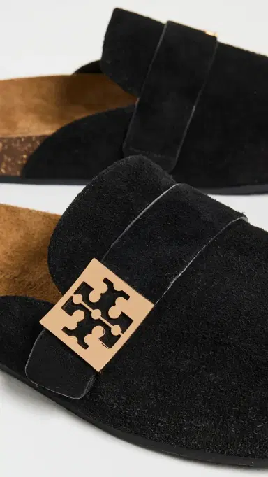 Tory Burch Mellow Mules Perfect Black/Gold 9 | Thumbnail 6 Tory Burch Mellow Mules Perfect Black/Gold 9 | Thumbnail 6