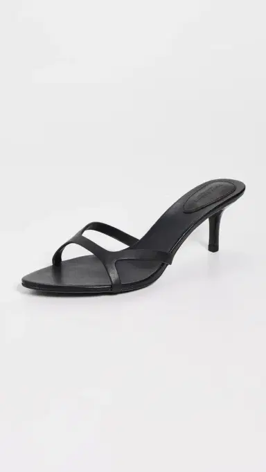 Tony Bianco Daisy Sandals Black Como | Thumbnail 2
