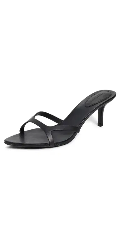 Tony Bianco Daisy Sandals Black Como | Thumbnail 1